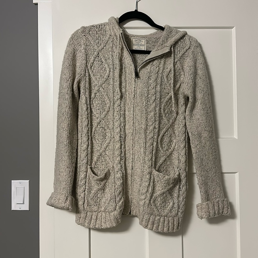 Fatface cable knit sweater